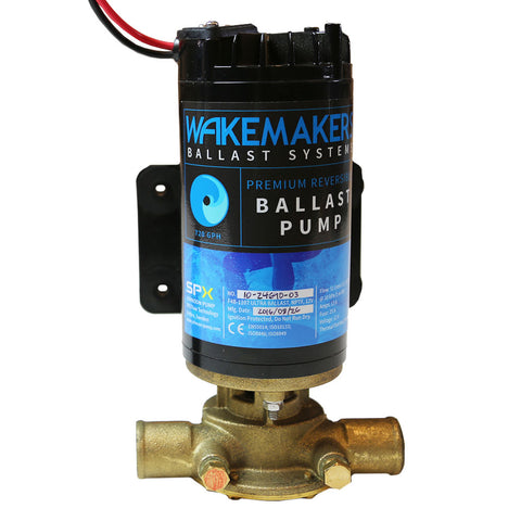 WakeMAKERS Premium Plug-and-Wake Reversible Ballast Pump (110lbs/min)