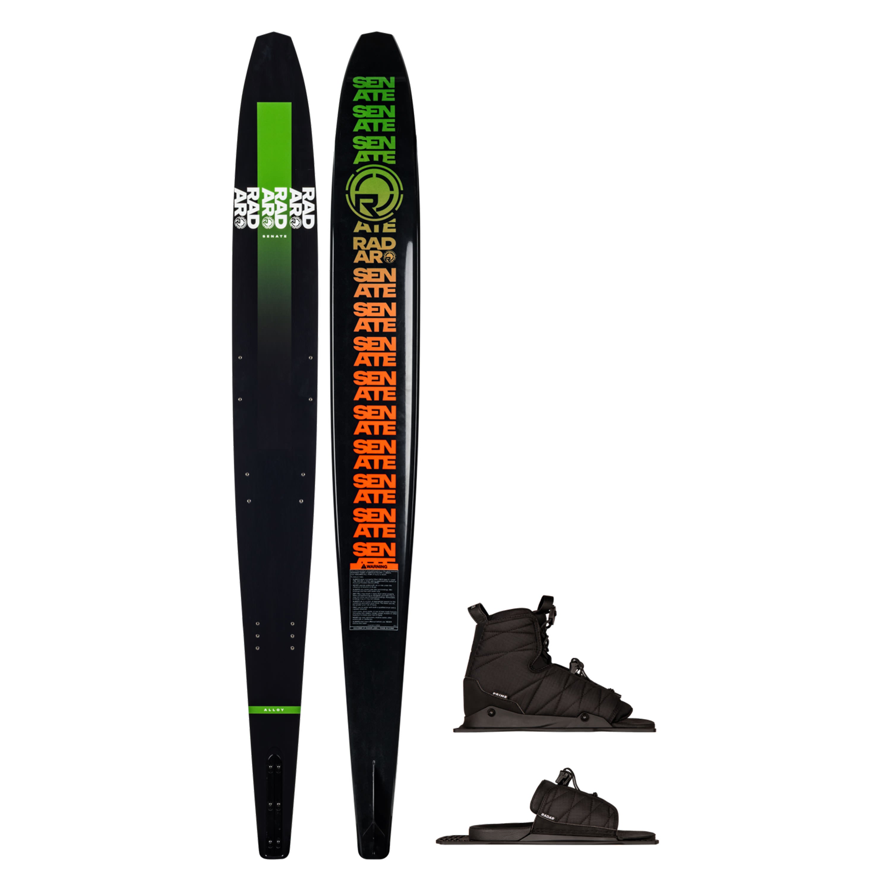 2026 Radar Alloy Senate / Prime & ARTP Water Ski Package | WakeMAKERS