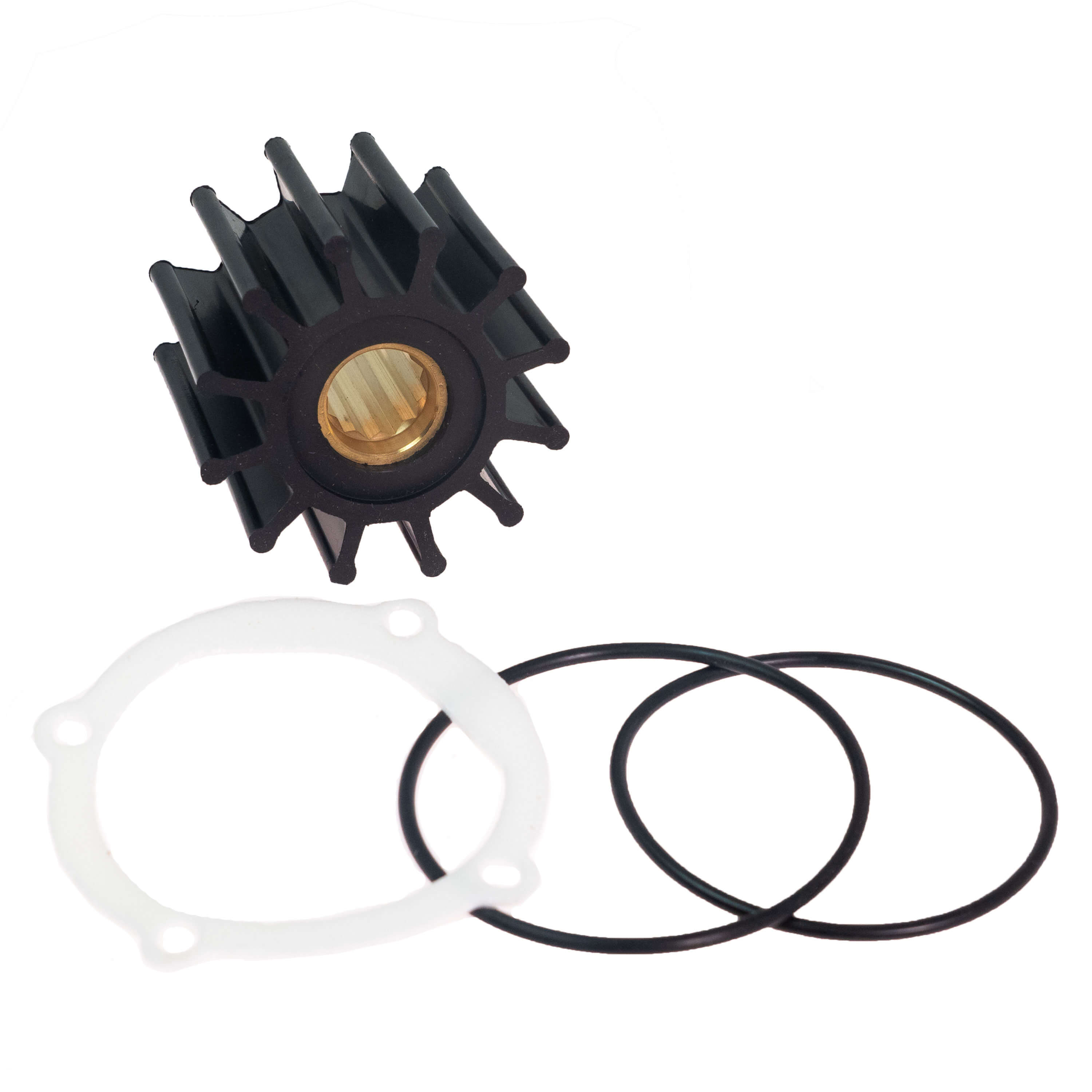 Johnson Pump 09-812BT-1 Impeller F6B For Sea Water Pump – Replaces Jabsco 13554-0001