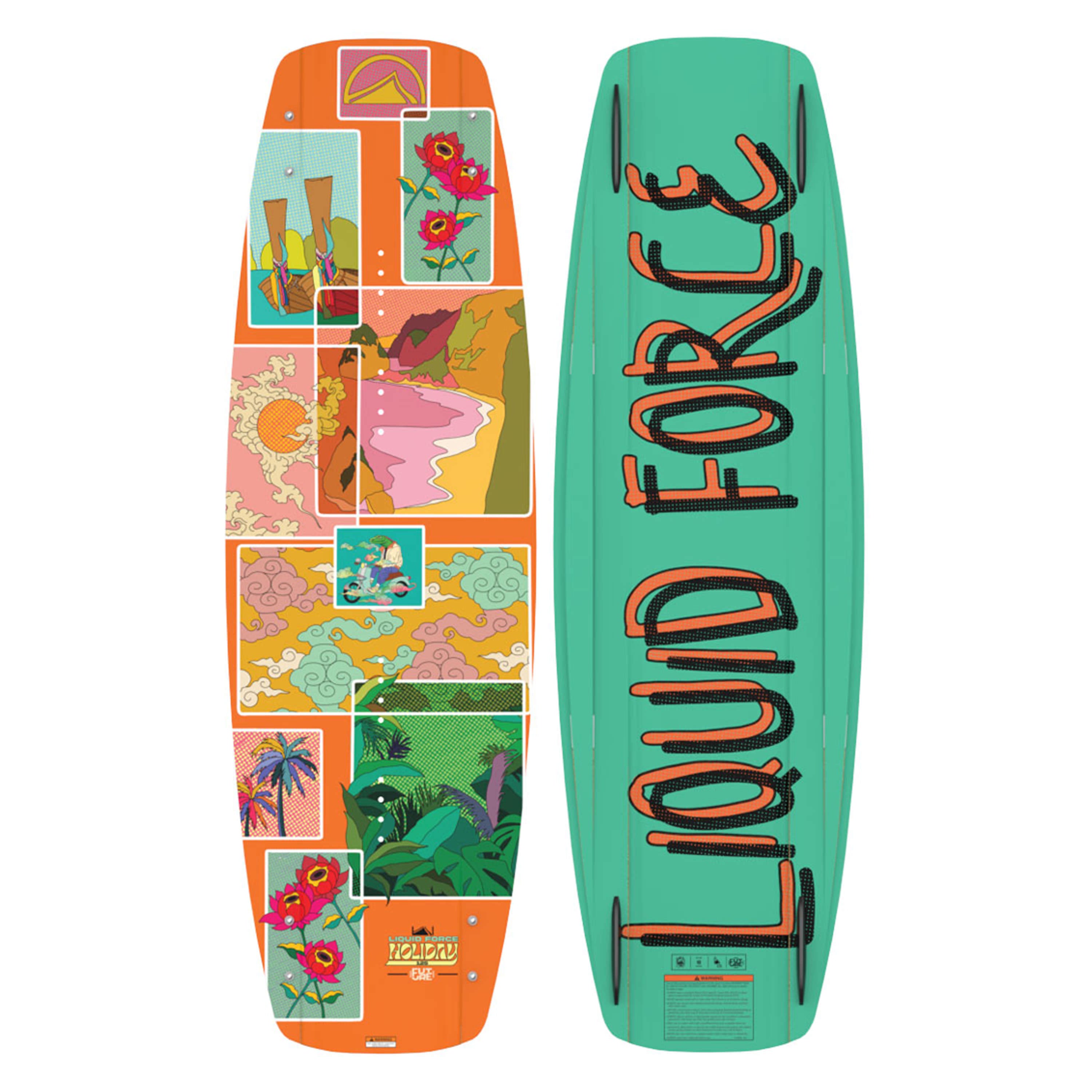 2026 Liquid Force Holiday FS Girls Wakeboard | WakeMAKERS