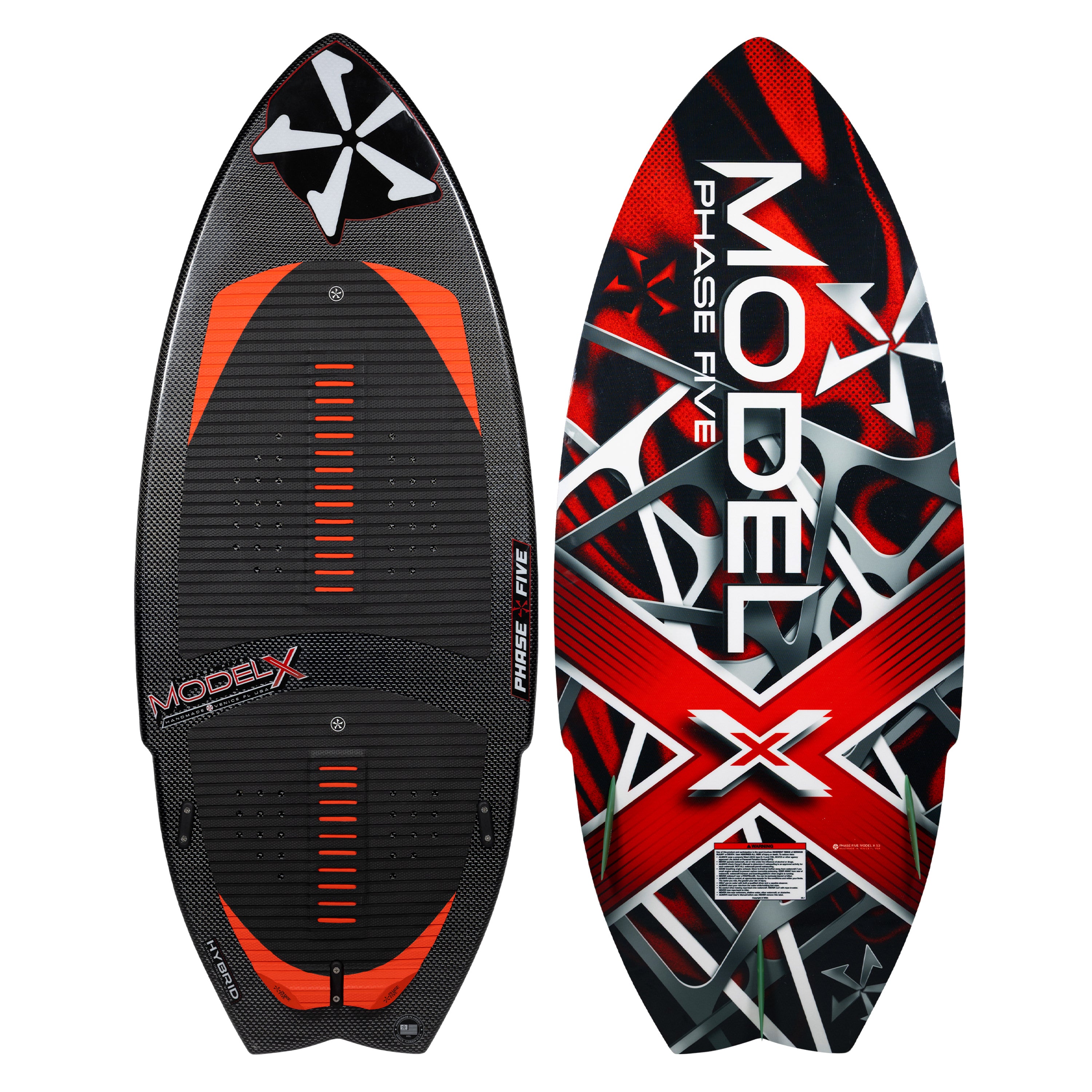 2026 Phase 5 Model X Skim Wakesurf Board | WakeMAKERS