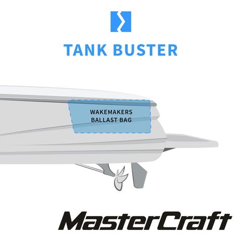WakeMAKERS 2002-2005 Mastercraft X30 TankBuster Rear Factory Ballast Upgrade