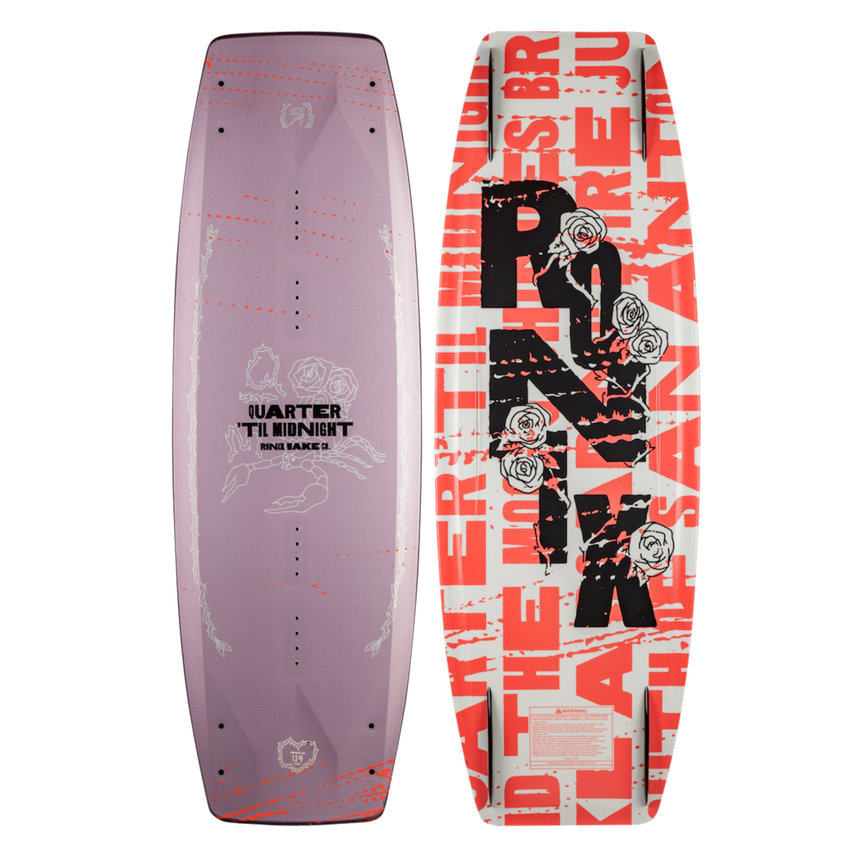 Onbeat　ONB-CFO12 2026 Ronix Quarter 'Til Midnight Womens Wakeboard | WakeMAKERS