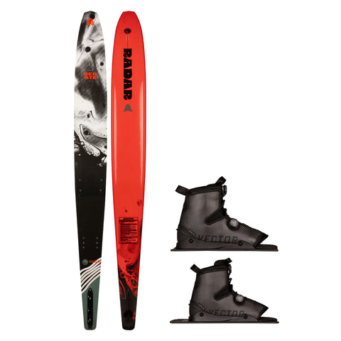 2025 Radar Graphite Senate / Double Carbitex Vector BOA Water Ski Package