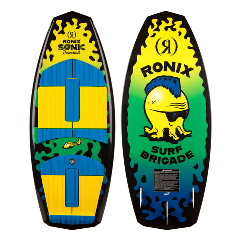 2026 Ronix Super Sonic Space Odyssey Kid's Powertail Wakesurf Board