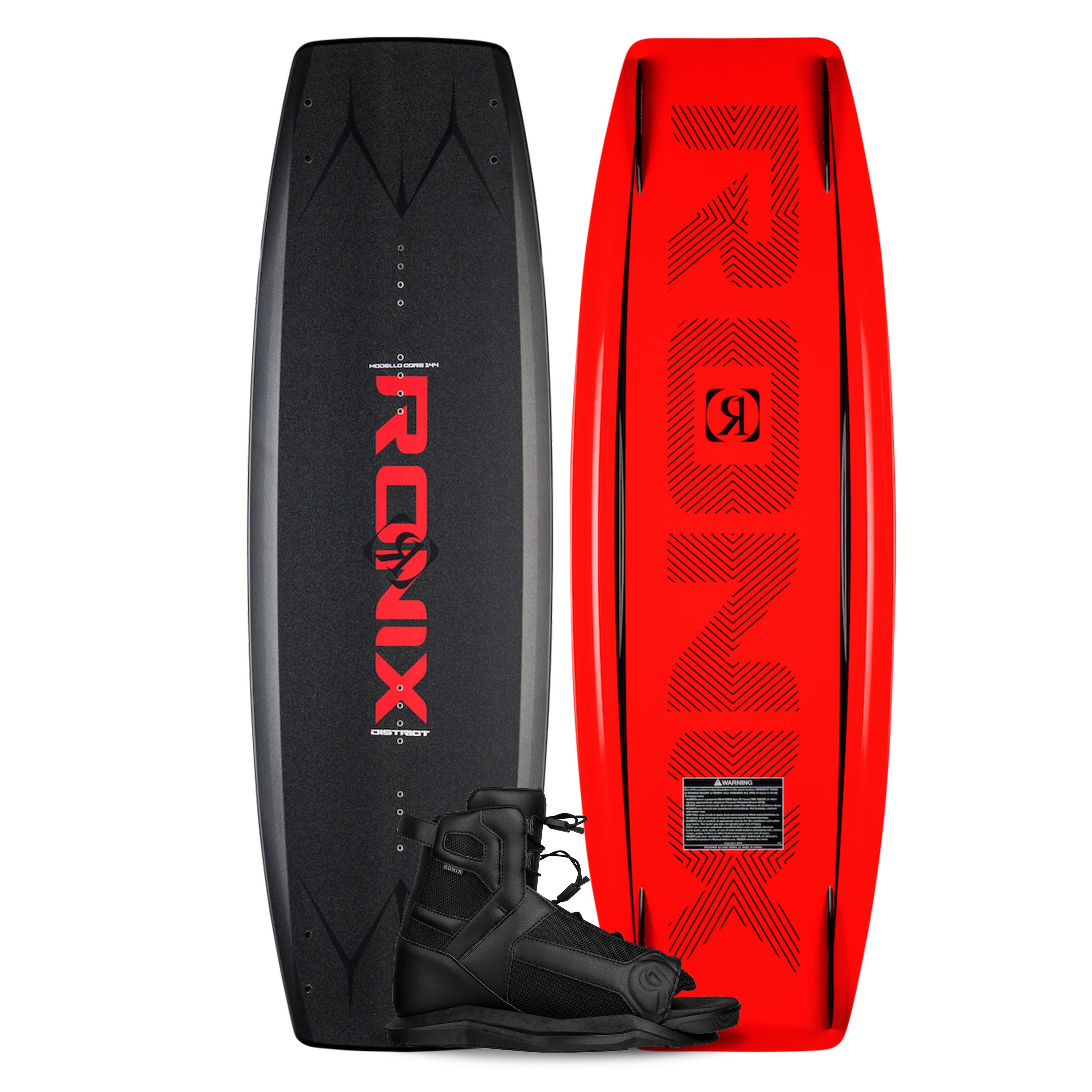2026 Ronix District / Divide Wakeboard Package | WakeMAKERS