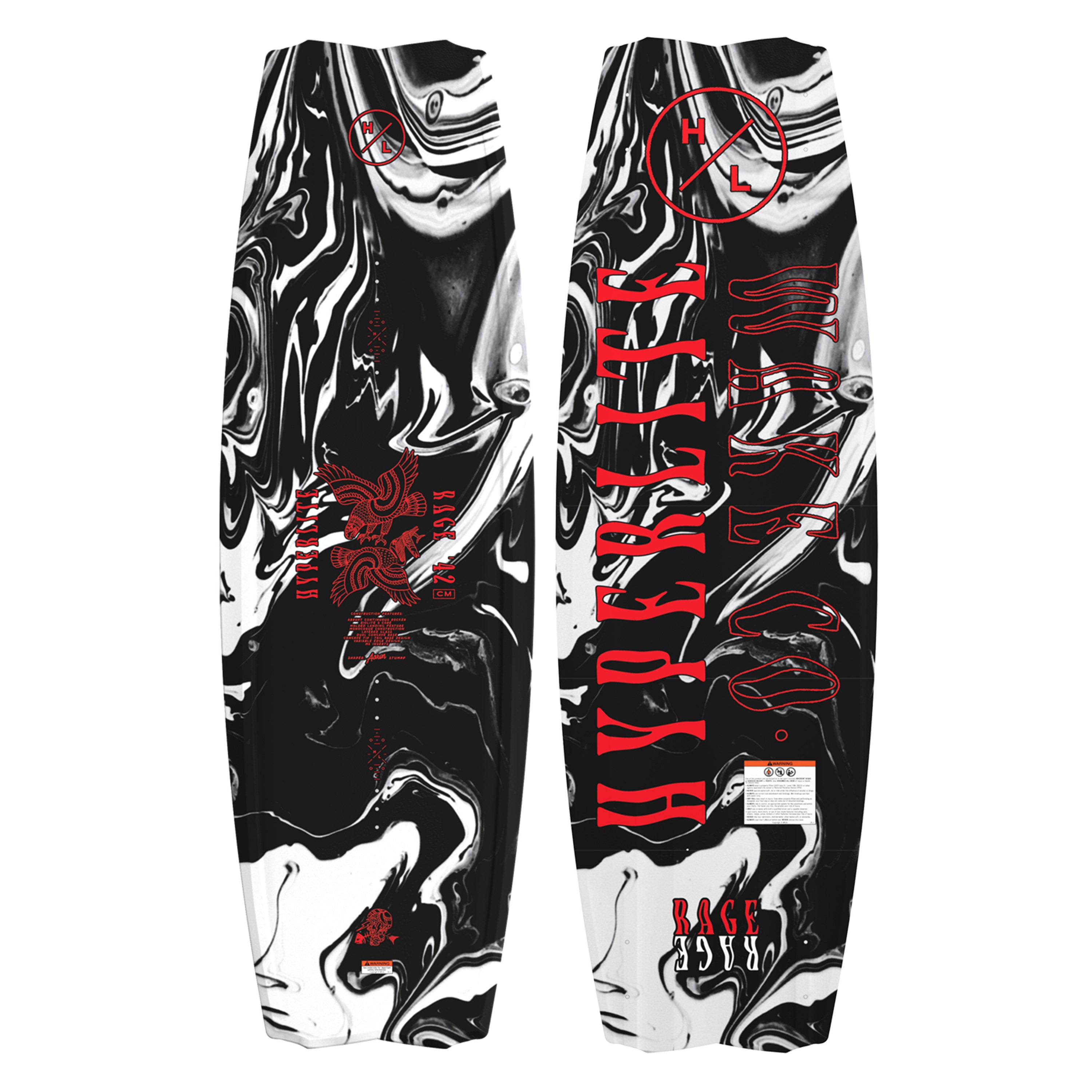 2026 Hyperlite Rage Wakeboard | WakeMAKERS