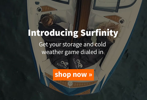 Surfinity Homepage Hero Image with Shop Now Button