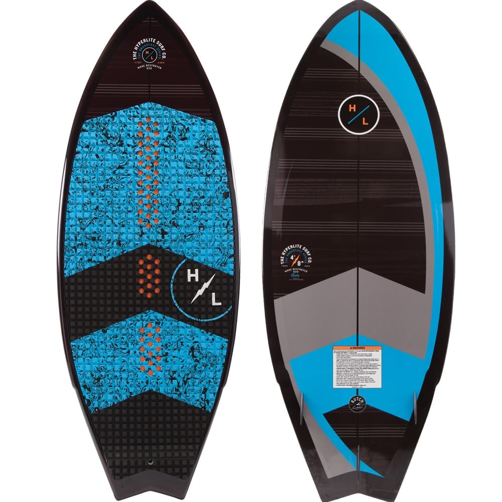 Hyperlite Broadcast Wakesurf Board - Perfect For Beginner To Intermediate Riders