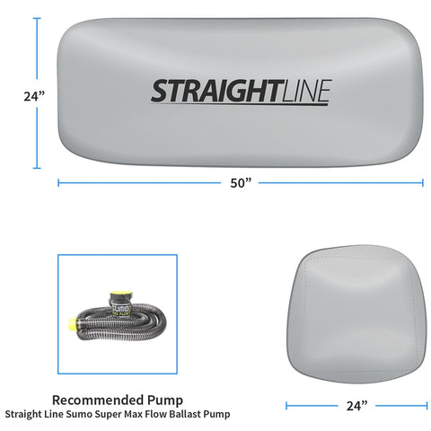 Straight Line Sumo Max 1175 x2, 750 Bow Bag, and Max Flow Pump (3,100 lb)