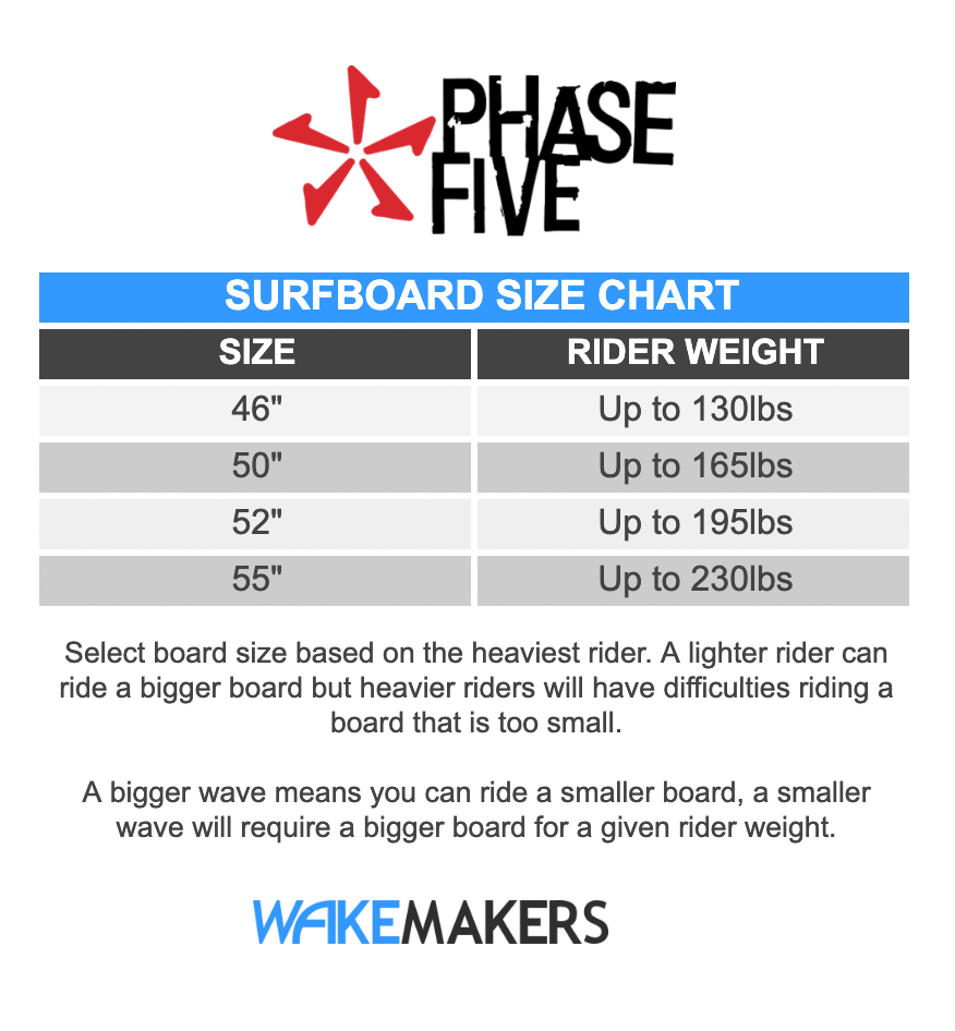 2026 Phase 5 Key V2 Skim Wakesurf Board WakeMAKERS