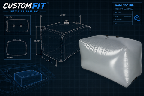 WakeMAKERS Unique CustomFIT Ballast Bag