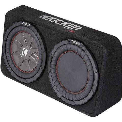 Kicker 10" CompRT Loaded Subwoofer Enclosure Package