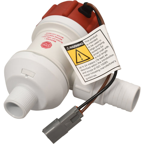 WakeMAKERS Rule 1100 Plug-and-Wake Aerator Ballast Pump (153lbs/min)