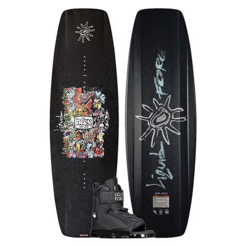2027 Liquid Force Apex FS / Rant Boys Wakeboard Package