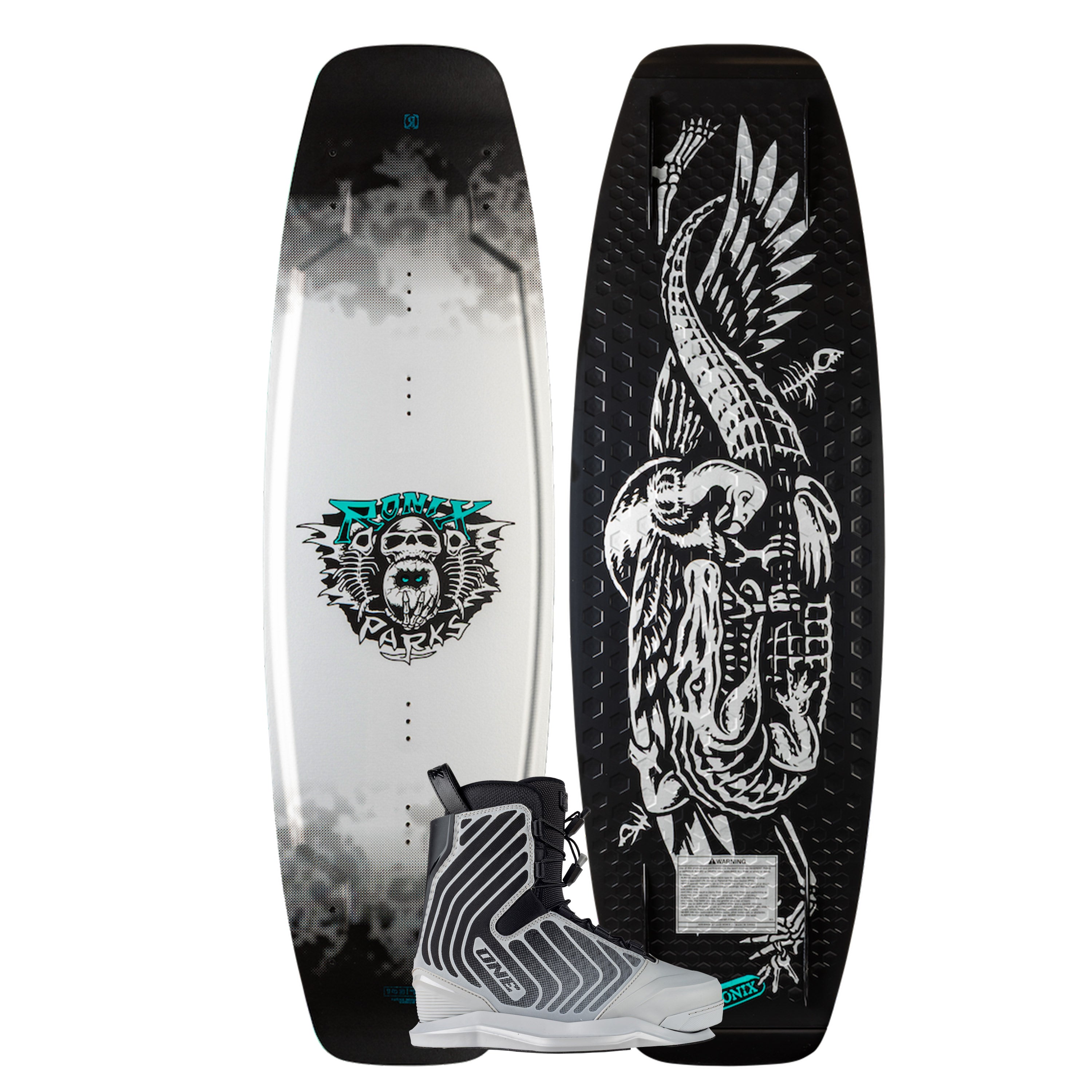 スキー &  Board wear 一式Last Offer‼️ 2026 Ronix Parks / One Wakeboard Package | WakeMAKERS
