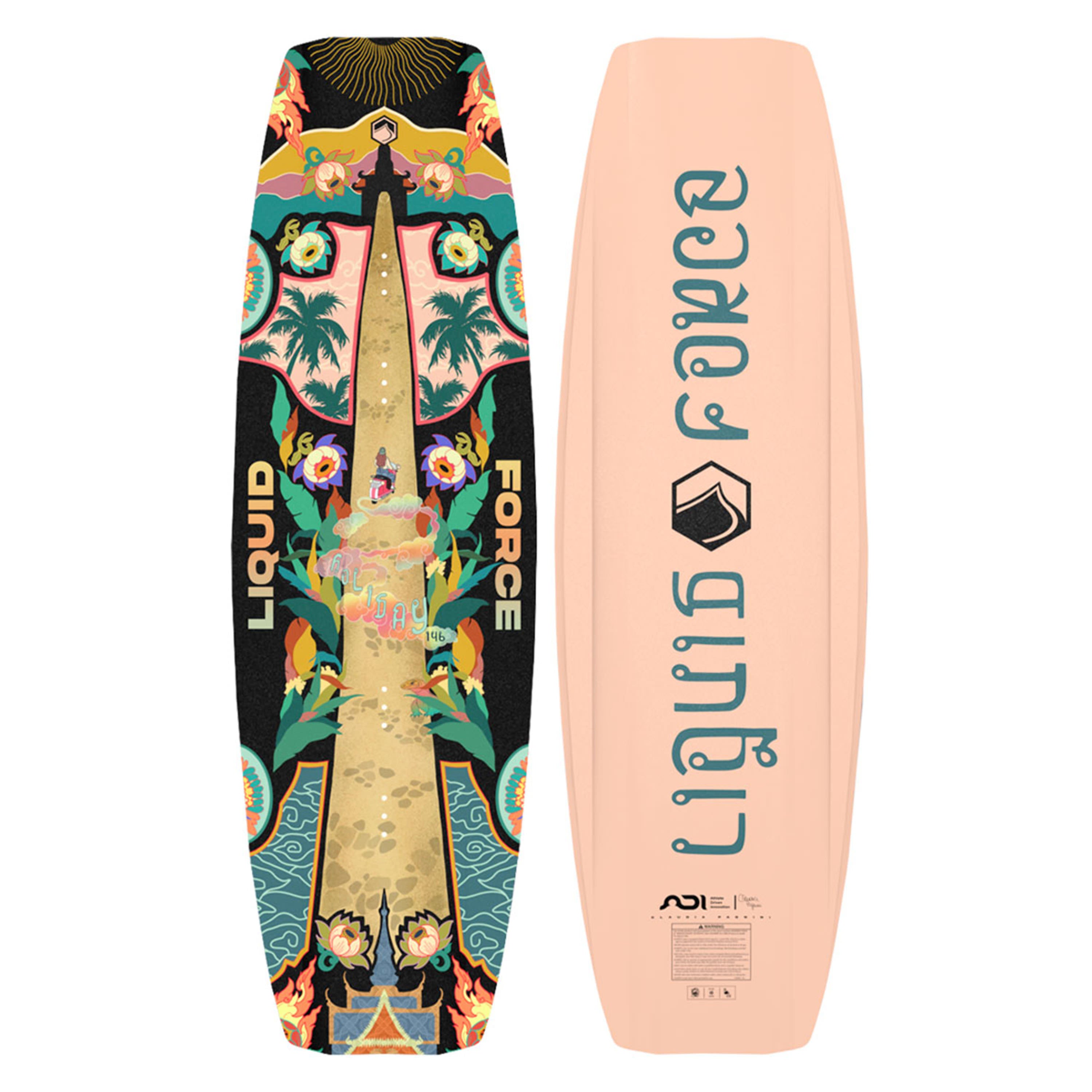 LIQUID FORCE Luscious ウェイクボード　132.1/41.8 Liquid Force Wakeboards | WakeMAKERS