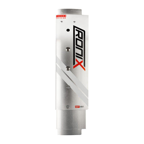 Ronix Shift 4 in 1 Mast - Alloy - Silver/White/Red - 17-26in. / 43-66cm