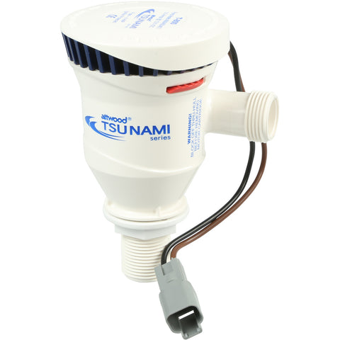 WakeMAKERS Attwood Tsunami 800 Plug-and-Wake Aerator Ballast Pump (110lbs/min)