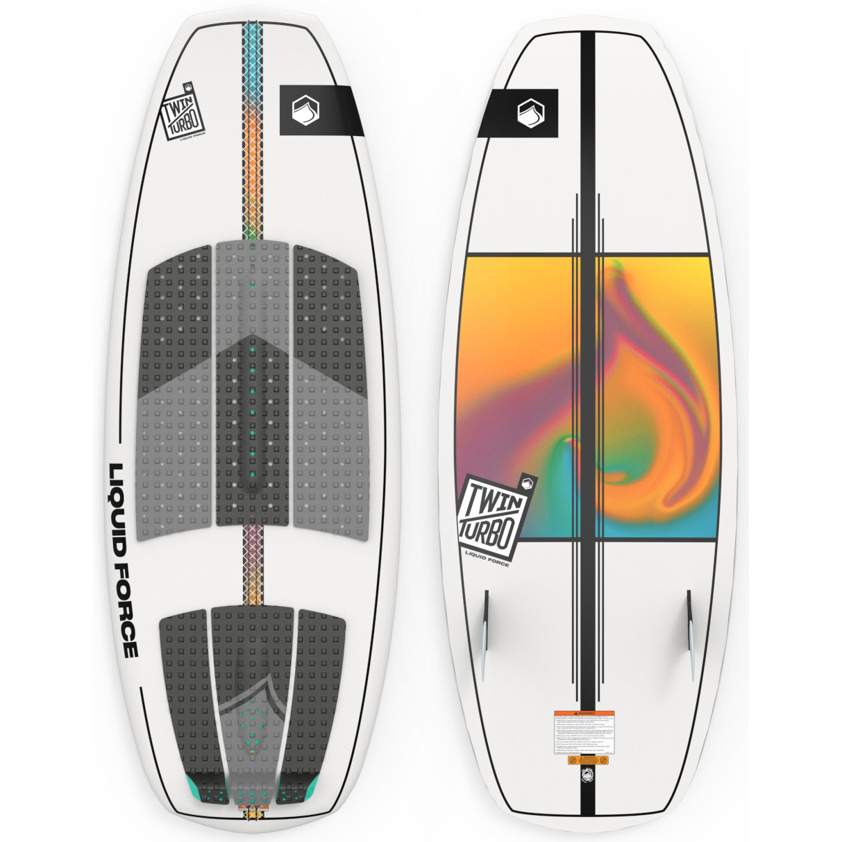 2027 Liquid Force Twin Turbo Wakesurf Board | WakeMAKERS