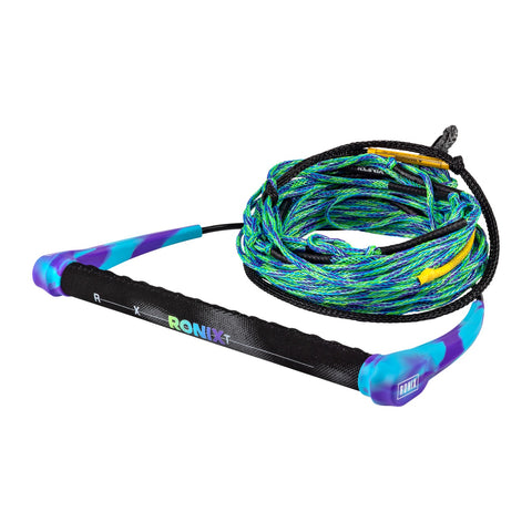 Ronix RXT Combo - Hide Grip 1.3 in. Dia. w/80 ft. 8-Sect. Fusion Rope - Holographic