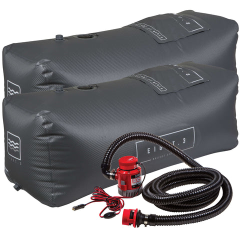 Eight.3 Ronix Telescope 800 x2 Ballast Bags & Pump (1600lbs)