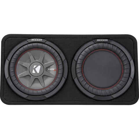 Kicker 10" CompRT Loaded Subwoofer Enclosure Package