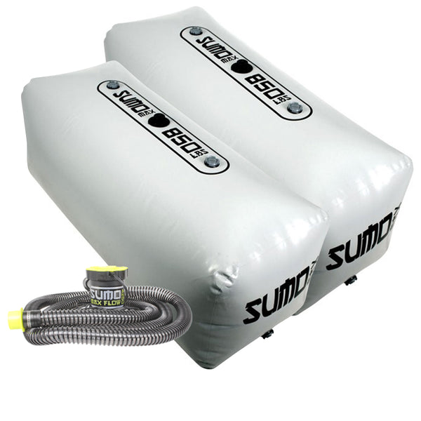 Straight Line Sumo Max 850 x2 & Max Flow Pump (1,700 lb) | WakeMAKERS