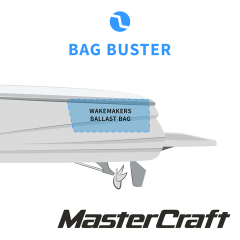 WakeMAKERS 2023-2024 Mastercraft XT22T BagBuster Rear Factory Ballast Upgrade