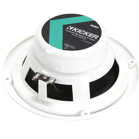 Kicker KM 6.5" 150W In-Boat Speakers