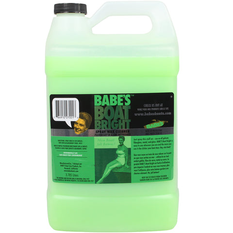 Babes Boat Bright Spray Wax Cleaner - 16 oz. / 128 oz.
