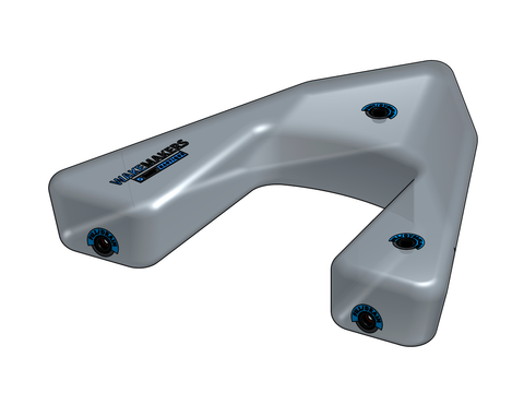WakeMAKERS 2007-2013 Nautique Super Air Nautique 210 Front Piggyback Factory Ballast Upgrade
