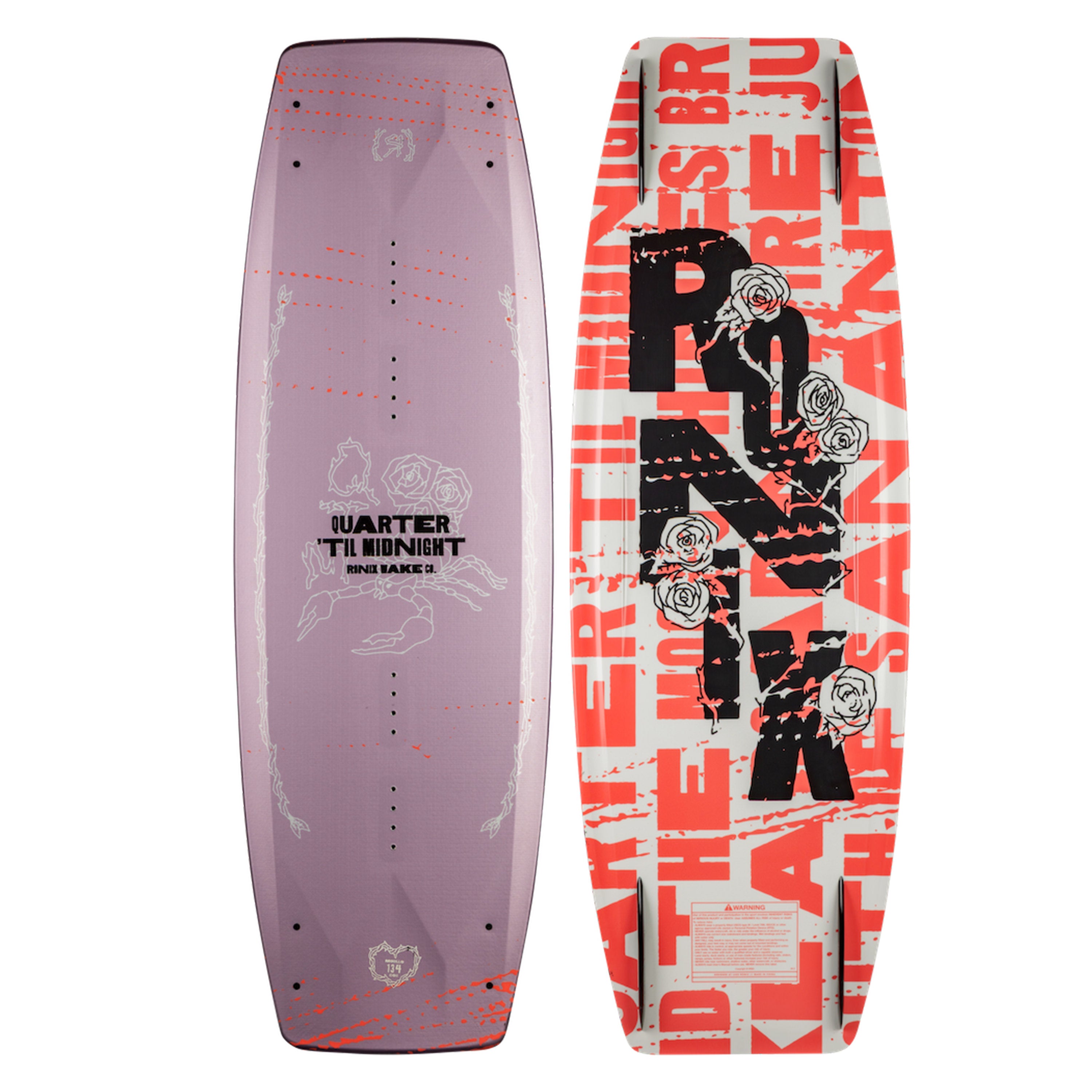 2026 Ronix Quarter 'Til Midnight / Luxe Womens Wakeboard Package