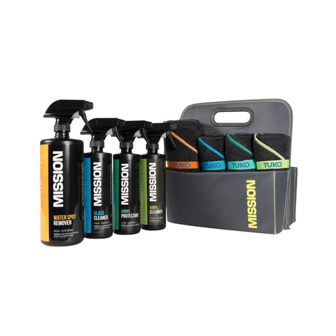 Mission Cleaning Solutions ::  Boat Cleaning Kit | All Cleaners + Detailing Towels