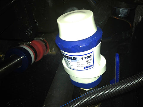 Shurflo Piranha 1100GPH Aerator Ballast Pump (153lbs/min)