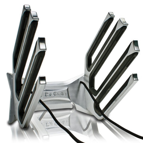 Skylon X2 Triple Stack Wakeboard / Surfboard / Wakeboard Rack (Polished Forks)