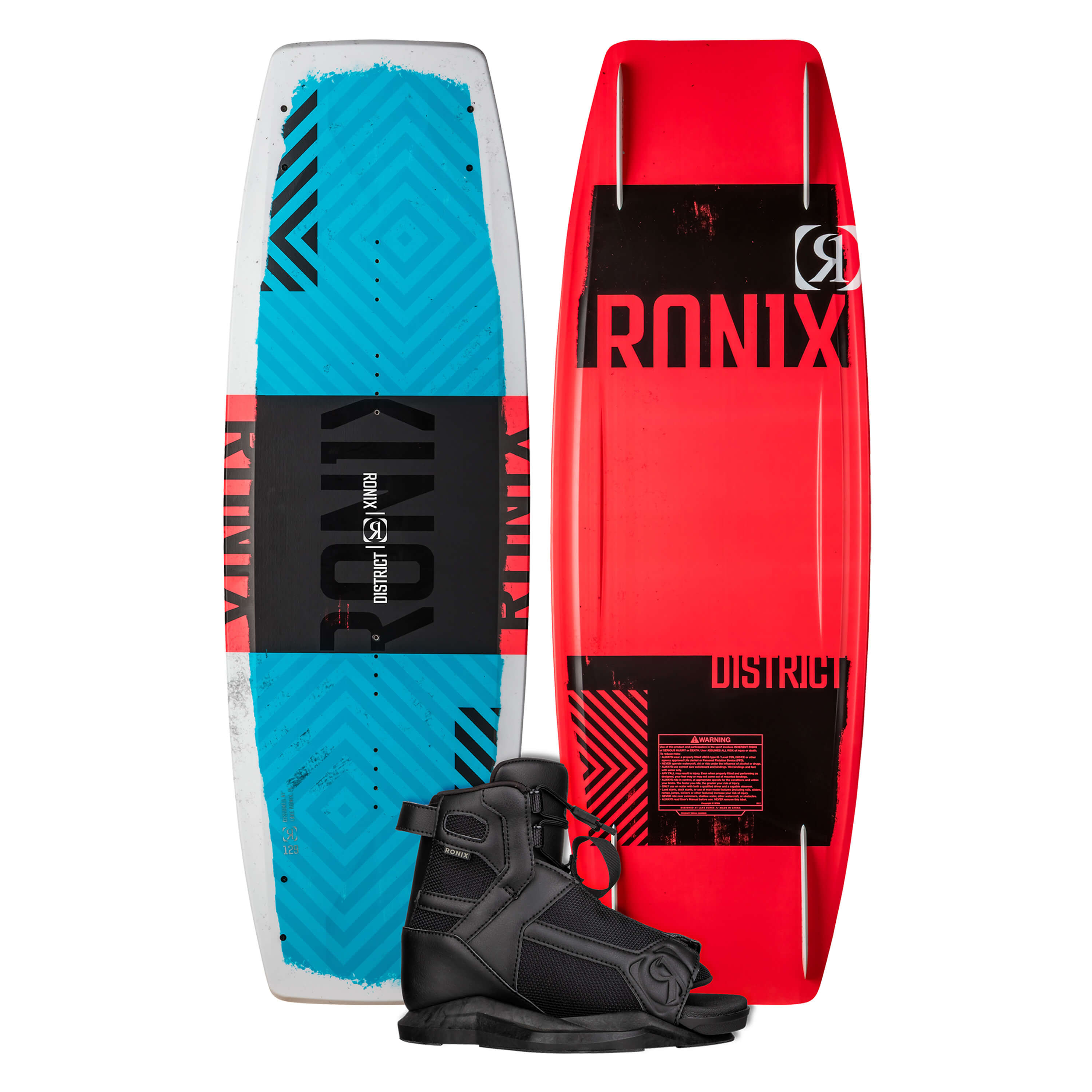 2026 Ronix District / Divide Boys Wakeboard Package
