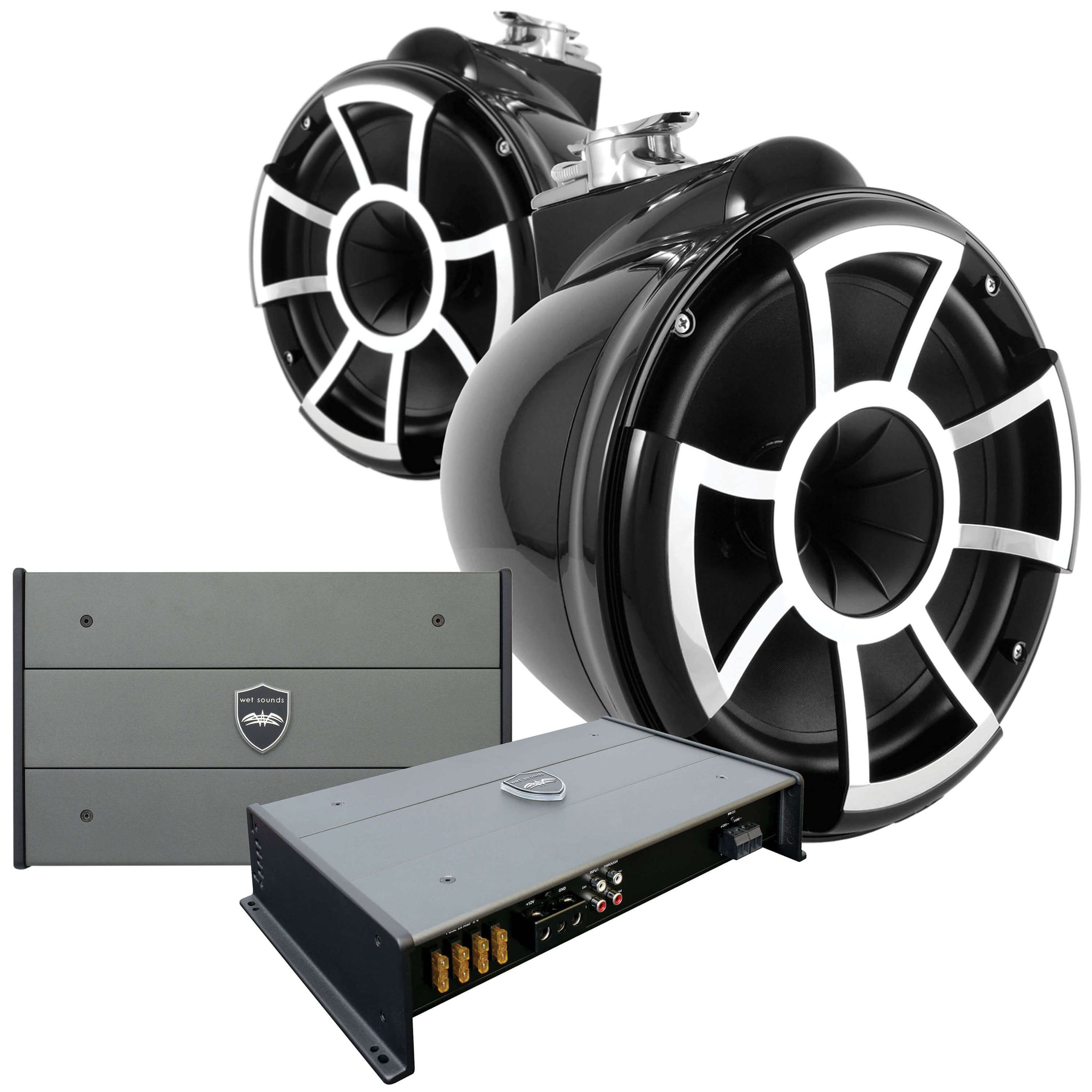 Wet Sounds Rev 10 Tower Speaker Package (Pair)