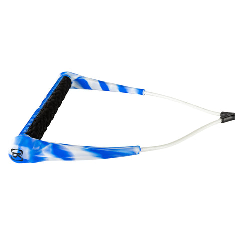 Ronix RXT - Dyneema BarLock Handle - Lycra/Hide Grip 1.3 in. Dia. - White / Blue