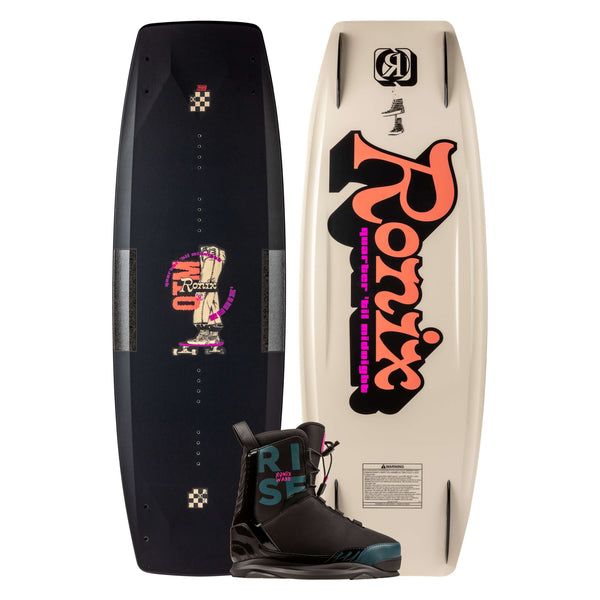 2025 Ronix Quarter 'Til Midnight / Rise Womens Wakeboard Package