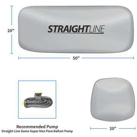 Straight Line Sumo Max 850 X2, 750 Bow Bag, and Max Flow Pump (2,450 lb)