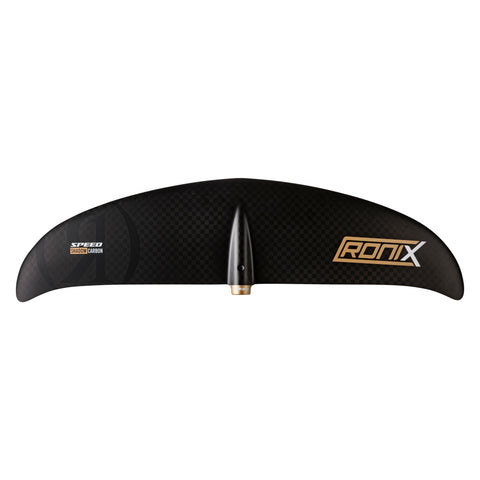 Ronix Speed Front Wing - Shadow Carbon - Black / Gold - 1330cm