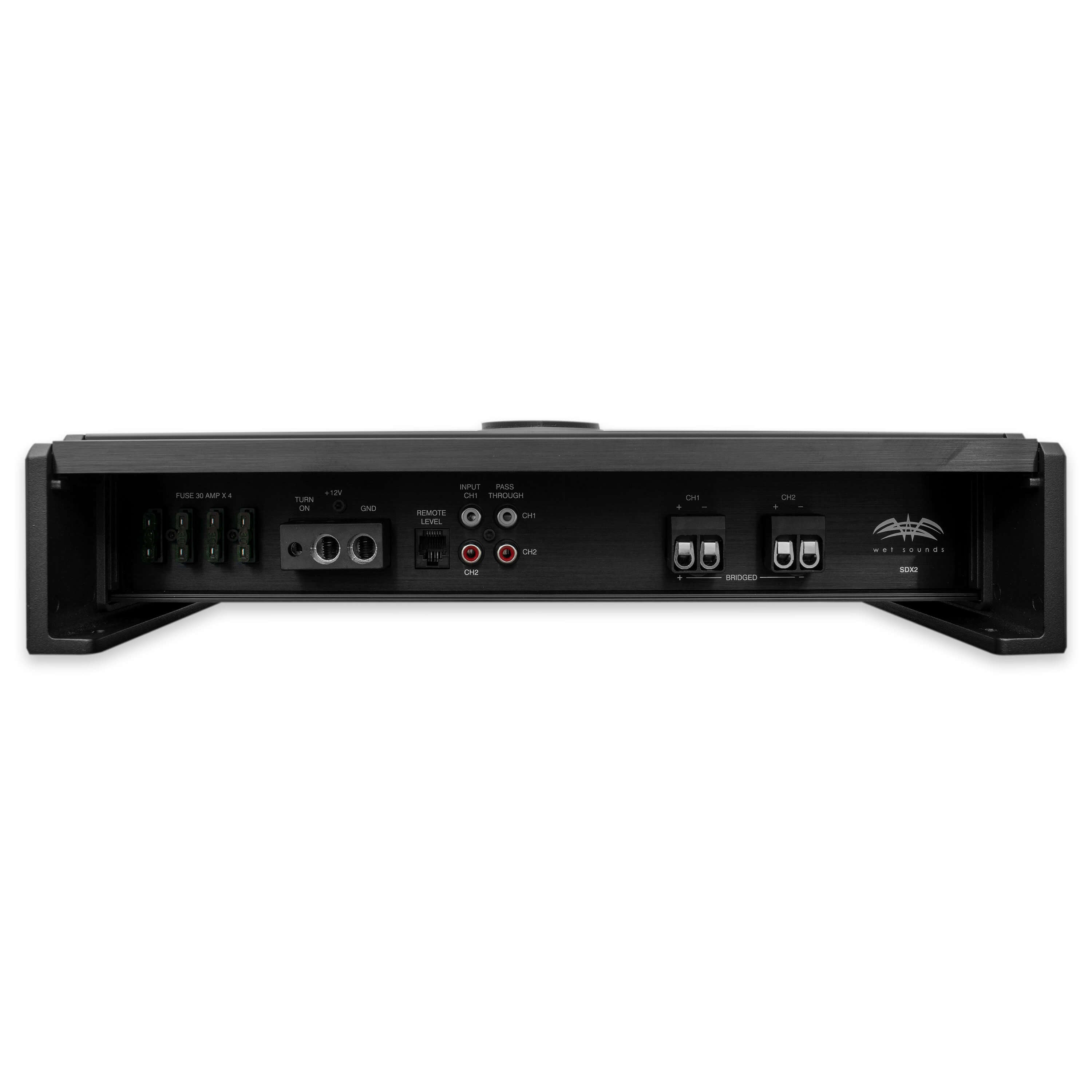 Wet Sounds Sinister SDX2 2 Channel Marine Amplifier | WakeMAKERS