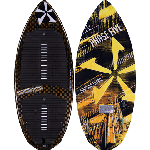 2027 Phase 5 Diamond Turbo LTD Skim Wakesurf Board