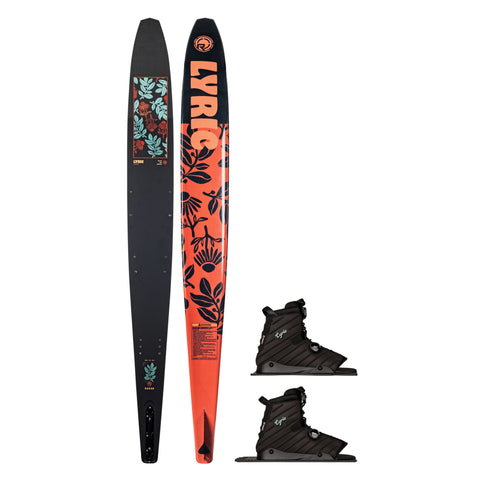 2026 Radar Graphite Lyric / Double Lyric BOA Womens Water Ski Package