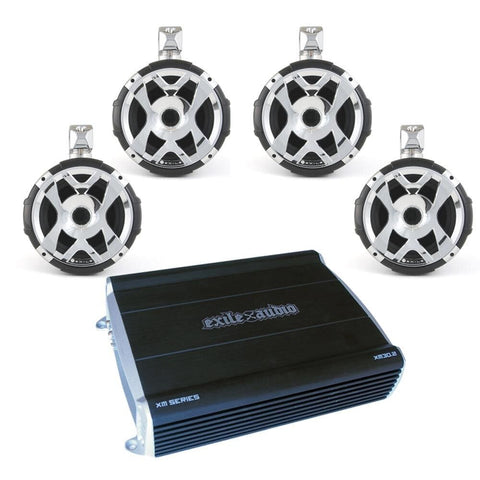 Exile Audio Hybrid Tower Speakers Package