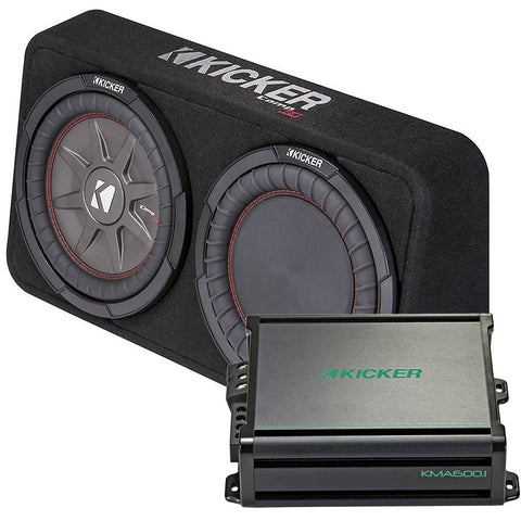 Kicker 10" CompRT Loaded Subwoofer Enclosure Package