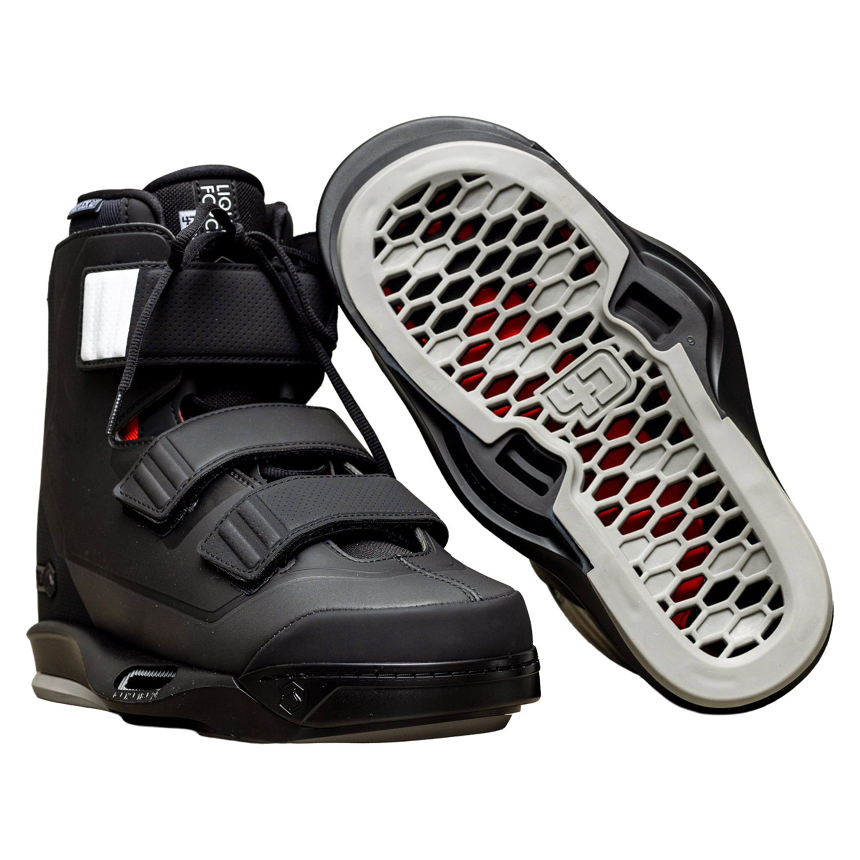 ウォーリアーツアー　ディトネーターセット 2026 Liquid Force Hook 4D Wakeboard Bindings | WakeMAKERS