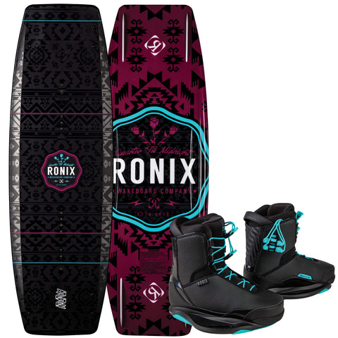 Ronix Quarter 'Til Midnight / Signature Women's Wakeboard Package