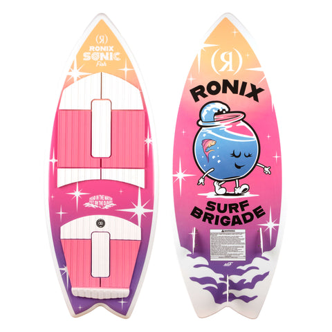 2025 Ronix Super Sonic Space Odyssey Girl's Fish Wakesurf Board